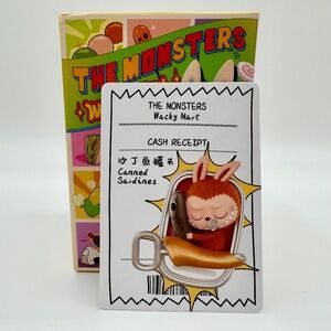 Pop Mart Labubu The Whacky Mart Series Blind Box – Canned Sardines